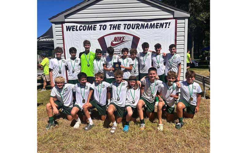 Congrats to the U14 Boys on winning the 40th Annual Nike Bernie Ward Labor Day Shootout